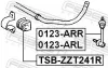 Stange/Strebe, Stabilisator Hinterachse rechts FEBEST 0123-ARR Bild Stange/Strebe, Stabilisator Hinterachse rechts FEBEST 0123-ARR