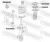 Stange/Strebe, Stabilisator Vorderachse FEBEST 0123-ASV70F Bild Stange/Strebe, Stabilisator Vorderachse FEBEST 0123-ASV70F