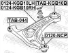 Lenker, Radaufhängung vorne links FEBEST 0124-KGB10LH Bild Lenker, Radaufhängung vorne links FEBEST 0124-KGB10LH