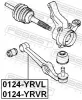 Lenker, Radaufhängung vorne links FEBEST 0124-YRVL Bild Lenker, Radaufhängung vorne links FEBEST 0124-YRVL