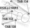 Lenker, Radaufhängung Hinterachse unten FEBEST 0125-LC100R1 Bild Lenker, Radaufhängung Hinterachse unten FEBEST 0125-LC100R1