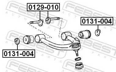 Sturzkorrekturschraube FEBEST 0129-010 Bild Sturzkorrekturschraube FEBEST 0129-010