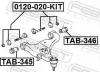 Sturzkorrekturschraube FEBEST 0129-020-KIT Bild Sturzkorrekturschraube FEBEST 0129-020-KIT