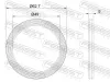 Dichtung, Abgasrohr FEBEST 01491-005 Bild Dichtung, Abgasrohr FEBEST 01491-005