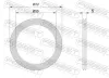 Dichtung, Abgasrohr FEBEST 01491-008 Bild Dichtung, Abgasrohr FEBEST 01491-008