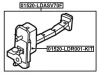 Türfeststeller unten FEBEST 01520-LDR001-KIT Bild Türfeststeller unten FEBEST 01520-LDR001-KIT