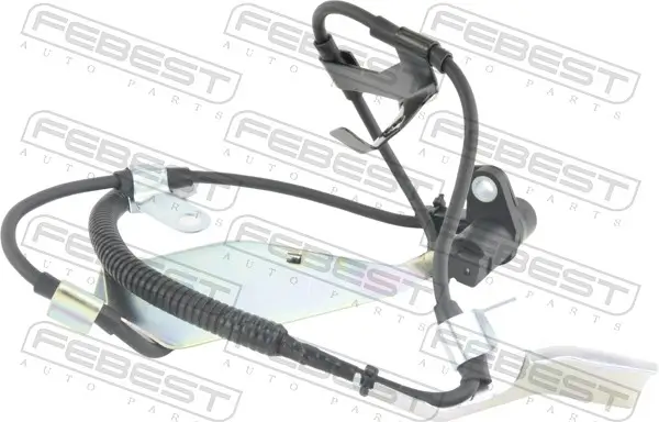 Sensor, Raddrehzahl Vorderachse rechts FEBEST 01606-018