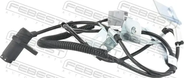 Sensor, Raddrehzahl Vorderachse links FEBEST 01606-019