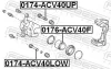 Führungsbolzen, Bremssattel FEBEST 0174-ACV40LOW Bild Führungsbolzen, Bremssattel FEBEST 0174-ACV40LOW