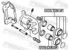 Kolben, Bremssattel FEBEST 0176-CXR20F Bild Kolben, Bremssattel FEBEST 0176-CXR20F