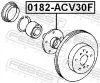 Radnabe Vorderachse FEBEST 0182-ACV30F Bild Radnabe Vorderachse FEBEST 0182-ACV30F