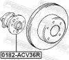 Radnabe FEBEST 0182-ACV36R Bild Radnabe FEBEST 0182-ACV36R