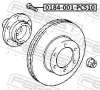 Radbolzen FEBEST 0184-001-PCS10 Bild Radbolzen FEBEST 0184-001-PCS10