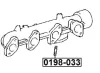 Schraube, Abgaskrümmer FEBEST 0198-033 Bild Schraube, Abgaskrümmer FEBEST 0198-033