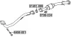 Schraube, Abgasanlage FEBEST 0198-034 Bild Schraube, Abgasanlage FEBEST 0198-034