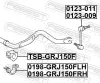 Halter, Stabilisatorlagerung Vorderachse links FEBEST 0198-GRJ150FLH Bild Halter, Stabilisatorlagerung Vorderachse links FEBEST 0198-GRJ150FLH