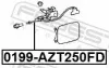 Scharnier, Tankklappe FEBEST 0199-AZT250FD Bild Scharnier, Tankklappe FEBEST 0199-AZT250FD