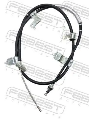 Seilzug, Feststellbremse hinten rechts FEBEST 0199-PCGRJ120RH