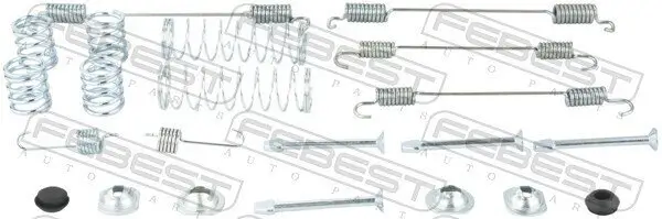 Zubehörsatz, Feststellbremsbacken FEBEST 0204-D10R-KIT
