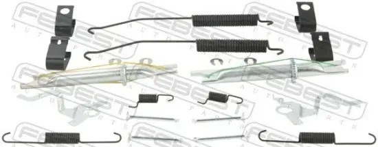 Zubehörsatz, Feststellbremsbacken FEBEST 0204-D40MR-KIT Bild Zubehörsatz, Feststellbremsbacken FEBEST 0204-D40MR-KIT