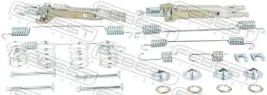 Zubehörsatz, Feststellbremsbacken FEBEST 0204-G15RAR-KIT Bild Zubehörsatz, Feststellbremsbacken FEBEST 0204-G15RAR-KIT