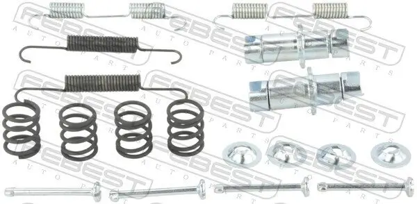 Zubehörsatz, Feststellbremsbacken FEBEST 0204-J32R-KIT