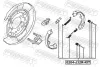 Zubehörsatz, Feststellbremsbacken FEBEST 0204-J32R-KIT Bild Zubehörsatz, Feststellbremsbacken FEBEST 0204-J32R-KIT