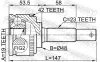 Gelenksatz, Antriebswelle radseitig Vorderachse FEBEST 0210-043A42 Bild Gelenksatz, Antriebswelle radseitig Vorderachse FEBEST 0210-043A42