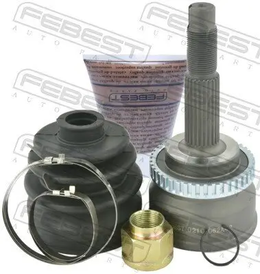 Gelenksatz, Antriebswelle radseitig Vorderachse FEBEST 0210-062A42