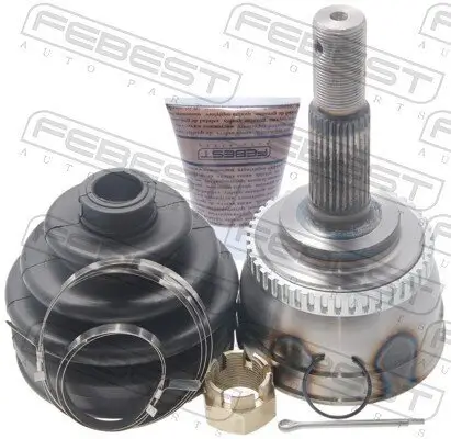Gelenksatz, Antriebswelle Vorderachse radseitig FEBEST 0210-C24A44 Bild Gelenksatz, Antriebswelle Vorderachse radseitig FEBEST 0210-C24A44