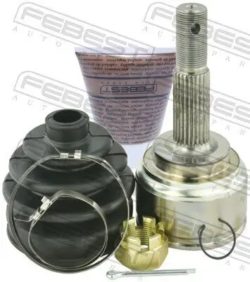 Gelenksatz, Antriebswelle Vorderachse radseitig FEBEST 0210-N16 Bild Gelenksatz, Antriebswelle Vorderachse radseitig FEBEST 0210-N16