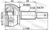 Gelenksatz, Antriebswelle Hinterachse radseitig FEBEST 0210-R51R37 Bild Gelenksatz, Antriebswelle Hinterachse radseitig FEBEST 0210-R51R37