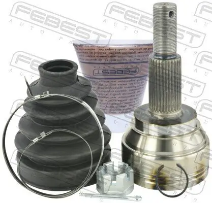 Gelenksatz, Antriebswelle radseitig Hinterachse FEBEST 0210-Y51R