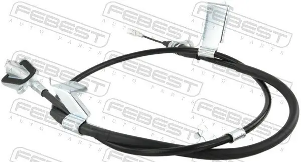 Seilzug, Feststellbremse hinten links FEBEST 02100-T30LH