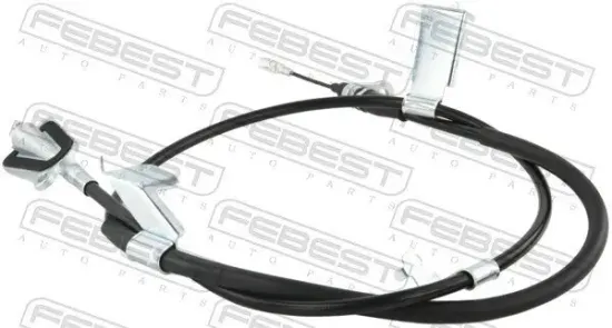 Seilzug, Feststellbremse hinten links FEBEST 02100-T30LH Bild Seilzug, Feststellbremse hinten links FEBEST 02100-T30LH