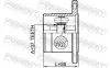 Gelenksatz, Antriebswelle getriebeseitig Hinterachse FEBEST 0211-R51R37 Bild Gelenksatz, Antriebswelle getriebeseitig Hinterachse FEBEST 0211-R51R37