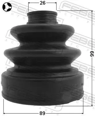 Faltenbalg, Antriebswelle getriebeseitig FEBEST 0215-Z50T Bild Faltenbalg, Antriebswelle getriebeseitig FEBEST 0215-Z50T