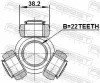 Tripodestern, Antriebswelle FEBEST 0216-F15 Bild Tripodestern, Antriebswelle FEBEST 0216-F15