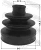 Faltenbalg, Antriebswelle radseitig FEBEST 0217-J10R Bild Faltenbalg, Antriebswelle radseitig FEBEST 0217-J10R
