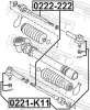 Spurstangenkopf FEBEST 0221-K11 Bild Spurstangenkopf FEBEST 0221-K11