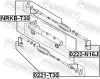 Axialgelenk, Spurstange Vorderachse FEBEST 0222-N16J Bild Axialgelenk, Spurstange Vorderachse FEBEST 0222-N16J
