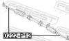 Axialgelenk, Spurstange Vorderachse FEBEST 0222-P12 Bild Axialgelenk, Spurstange Vorderachse FEBEST 0222-P12