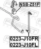 Stange/Strebe, Stabilisator Vorderachse rechts FEBEST 0223-J10FR Bild Stange/Strebe, Stabilisator Vorderachse rechts FEBEST 0223-J10FR