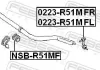 Stange/Strebe, Stabilisator Vorderachse links FEBEST 0223-R51MFL Bild Stange/Strebe, Stabilisator Vorderachse links FEBEST 0223-R51MFL