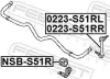 Stange/Strebe, Stabilisator Hinterachse rechts FEBEST 0223-S51RL Bild Stange/Strebe, Stabilisator Hinterachse rechts FEBEST 0223-S51RL