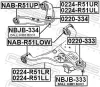 Lenker, Radaufhängung FEBEST 0224-R51LL Bild Lenker, Radaufhängung FEBEST 0224-R51LL