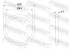 Dichtung, Abgasrohr FEBEST 02491-006 Bild Dichtung, Abgasrohr FEBEST 02491-006