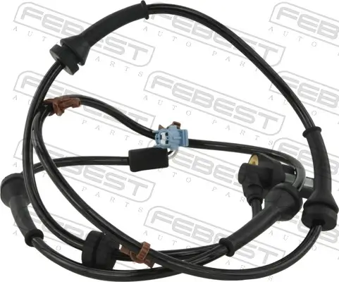 Sensor, Raddrehzahl Vorderachse links FEBEST 02606-016