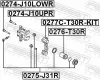 Führungsbolzen, Bremssattel Hinterachse unten FEBEST 0274-J10LOWR Bild Führungsbolzen, Bremssattel Hinterachse unten FEBEST 0274-J10LOWR