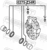 Reparatursatz, Bremssattel FEBEST 0275-Z34R Bild Reparatursatz, Bremssattel FEBEST 0275-Z34R